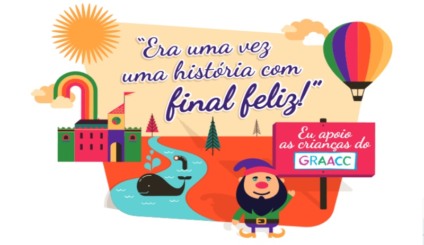Noviça e Hospital do GRAACC juntos do Movimento Dourado