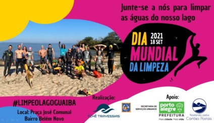Grupo Tchê Travessias participa do Dia Mundial da Limpeza