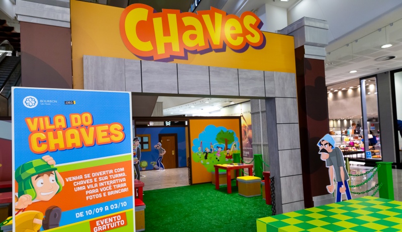 'Vila do Chaves' chega ao Bourbon Shopping São Paulo