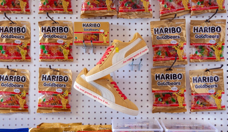 Haribo e Puma se unem em uma deliciosa coleção Haribo e Puma se unem em uma deliciosa coleção