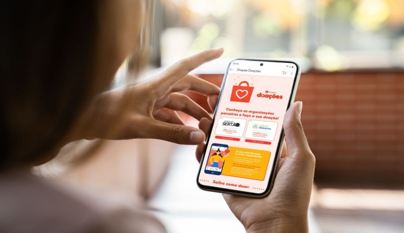 Shopee cria iniciativa para doações no Brasil