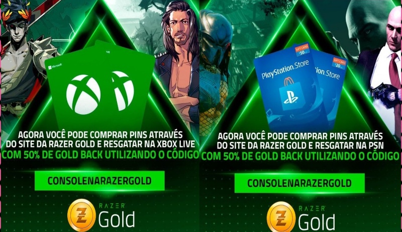 Razer Gold entra no segmento de consoles