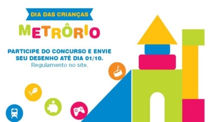 Dia das Crianças: MetrôRio promove ação especial Dia das Crianças: MetrôRio promove ação especial