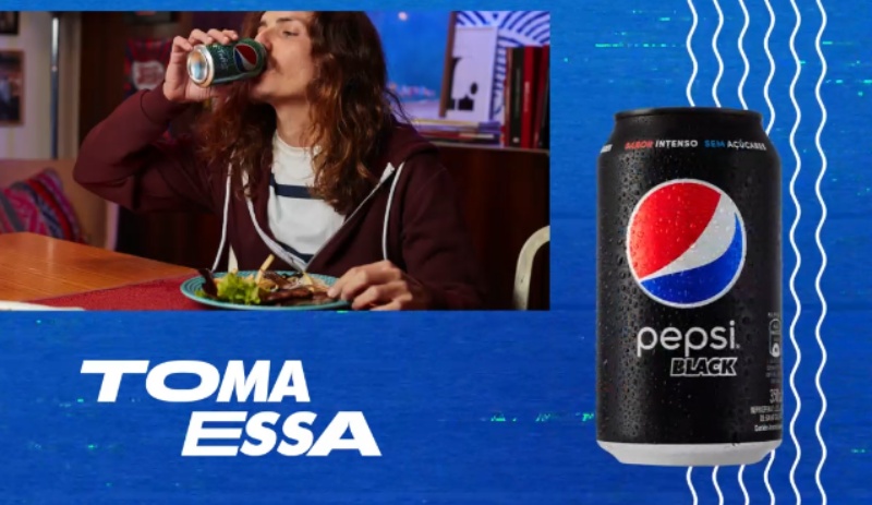 Pepsi celebra a liberdade de escolha na hora da refeição