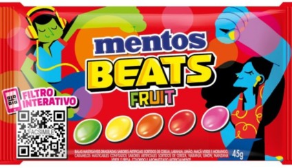 Mentos Beats ganha nova embalagem e versão interativa