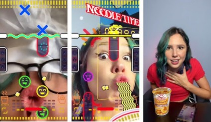 Nissin Foods estreia Instagame Cup Noodles