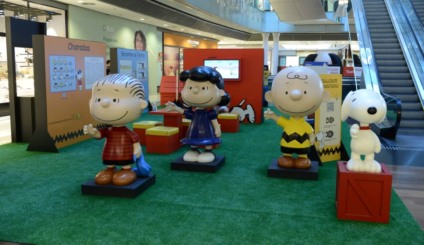 Turma do Snoopy chega ao Vila Olímpia
