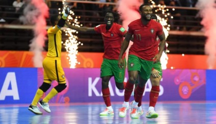 Portugal supera a Argentina e é campeão mundial de futsal
