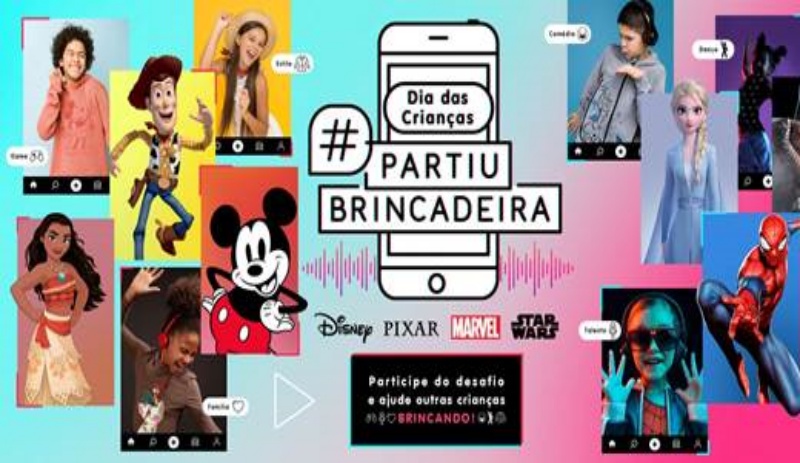 Disney convida as famílias para desafio nas redes sociais