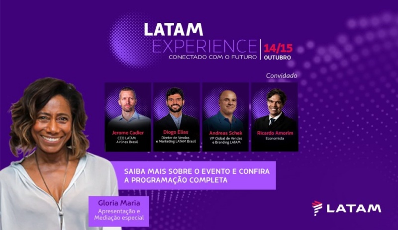 Latam convida o público para evento sobre o futuro das viagens