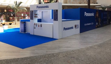 Panasonic instala labirinto no Parque D. Pedro Panasonic instala labirinto no Parque D. Pedro