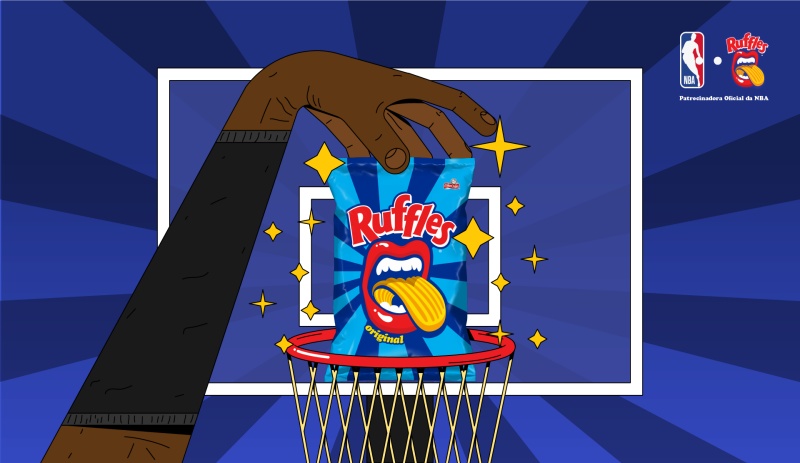 Ruffles passa a ser o snack oficial da NBA no Brasil Ruffles passa a ser o snack oficial da NBA no Brasil