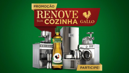 Ação promo de Gallo sorteará um total de R$100 mil em prêmios