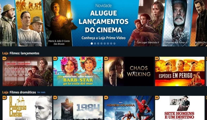 'Loja Prime Video' é a novidade da Amazon