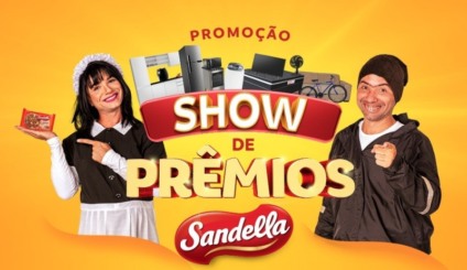 Sandella vai sortear mais de 500 prêmios