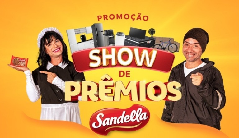 Sandella vai sortear mais de 500 prêmios