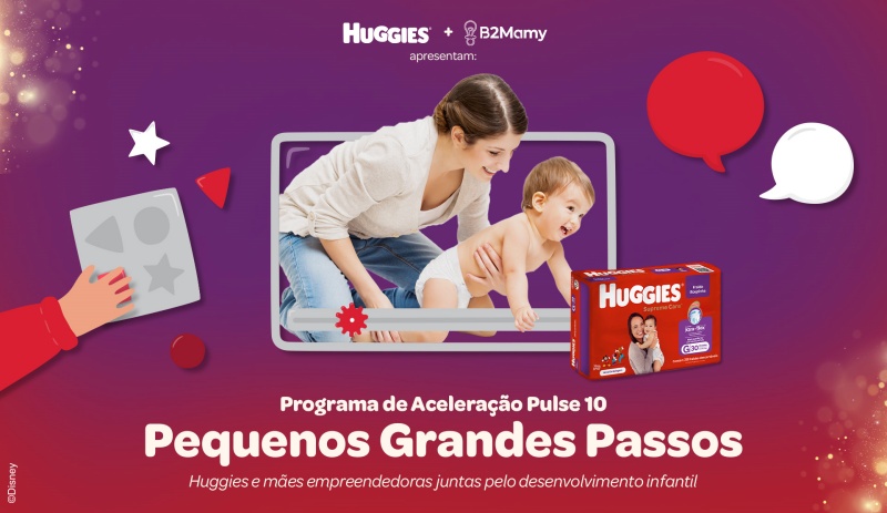 Huggies realiza o projeto 'Pequenos Grandes Passos'