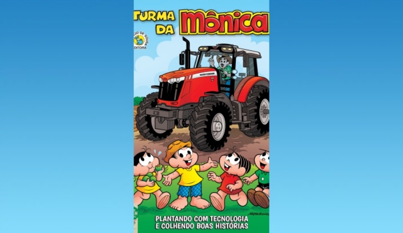 Massey Ferguson lança revista da Turma da Mônica