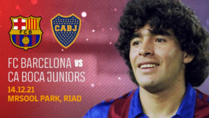 Barcelona fará amistoso com Boca em a Maradona