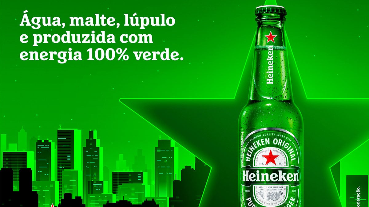 Atenas comanda lançamento de Heineken e ilumina cidades de verde Atenas comanda lançamento de Heineken e ilumina cidades de verde