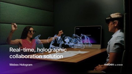 Cisco apresenta solução de reuniões com avatares fotorrealistas