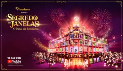 Natal do Bradesco desvendará o segredo das janelas do Palácio Avenida