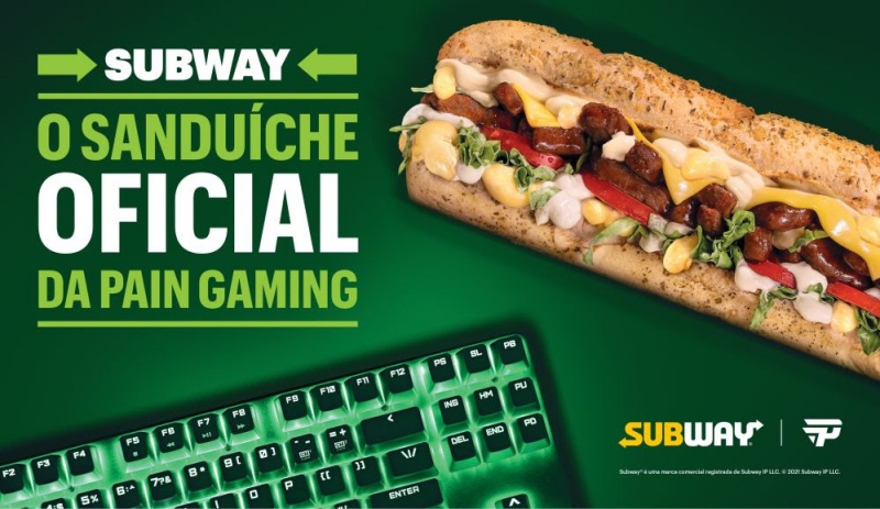 Subway oficializa sua entrada no mundo dos e-Sports