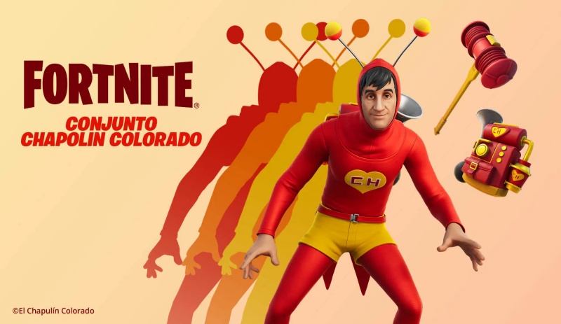 Chapolin Colorado terá skin no Fortnite