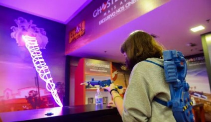 Vila Olímpia ganha espaço temático de Ghostbusters