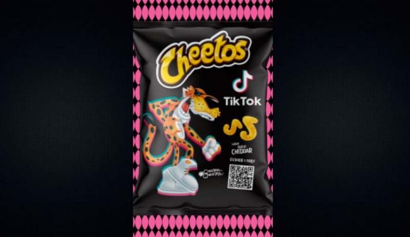 Cheetos e TikTok lançam snack em formato inédito