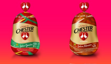 Chester Perdigão apresenta novas embalagens natalinas