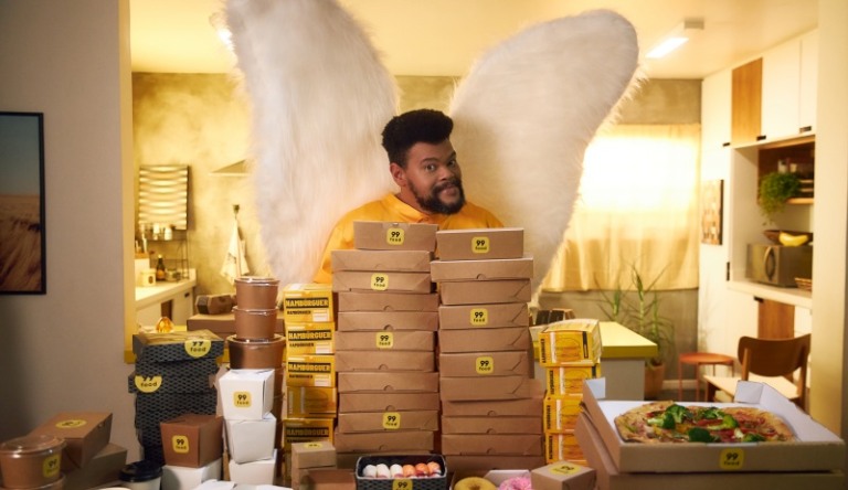 Babu Santana é o novo garoto-propaganda do app de delivery 99Food