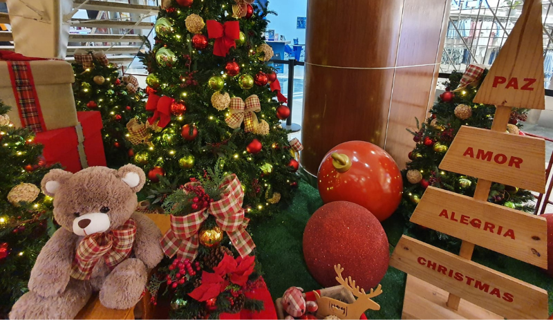 Riosul celebra final de ano com o tema 'Abraço de Natal'