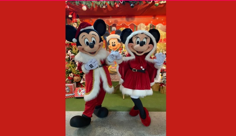 Turma do Mickey marca presença no Natal do Park Botucatu