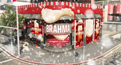 Brahma retorna aos games e reabre bar virtual Brahma retorna aos games e reabre bar virtual