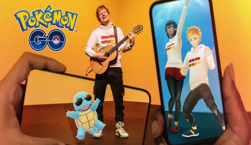 Pokémon GO anuncia evento em parceria com Ed Sheeran