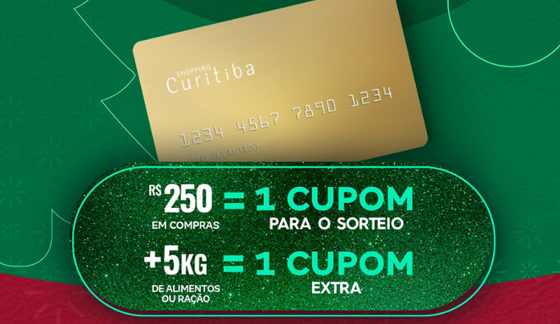 Shopping Curitiba sorteará 100 mil reais em compras