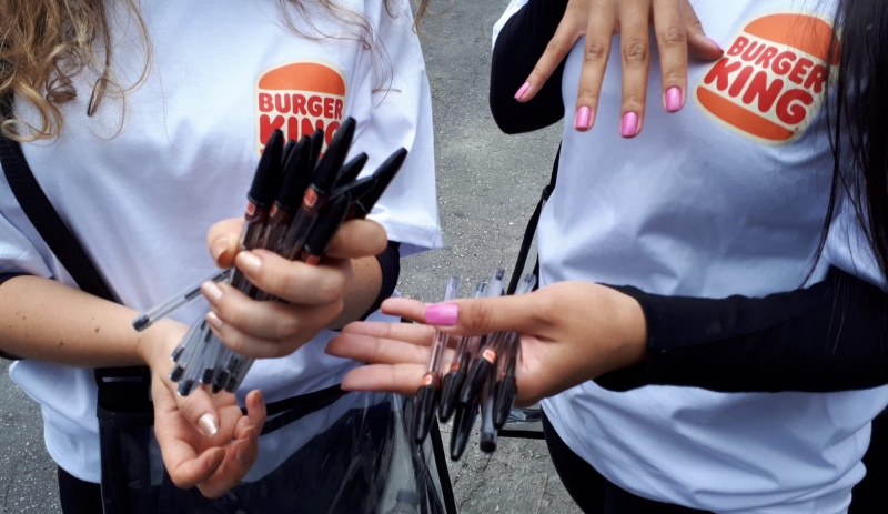 Burger King distribui 'cola diferenciada' no Enem