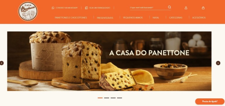 Casa Bauducco lança e-commerce
