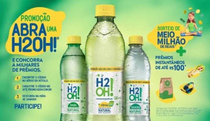 AKM Performma desenvolve ação promo “Abra uma H2OH!”