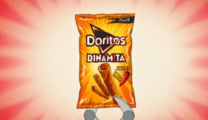 Doritos Dinamita chega ao Brasil em formato inédito