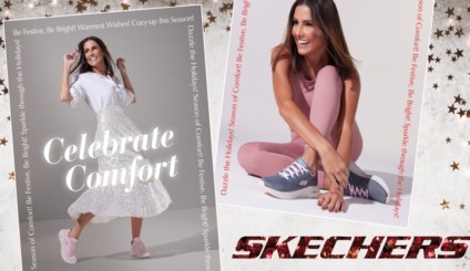 Deborah Secco é a garota-propaganda da Skechers
