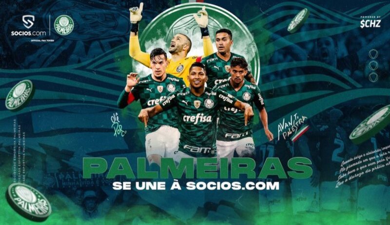 Palmeiras faz parceria com Socios.com para o Fan Token $VERDAO