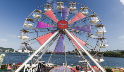 iFood presenteia os cariocas com roda gigante na Lagoa