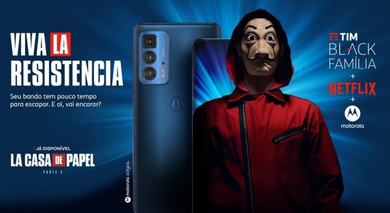 Lojas da TIM terão game escape room de La Casa de Papel