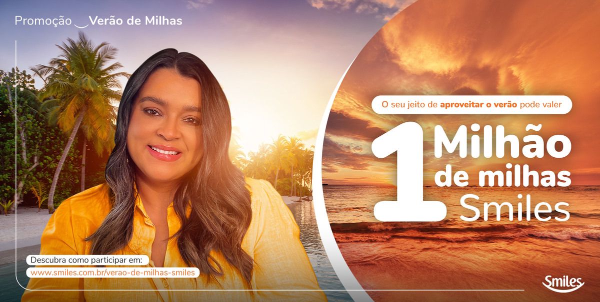 Smiles anuncia promoção que vai dar um milhão de milhas