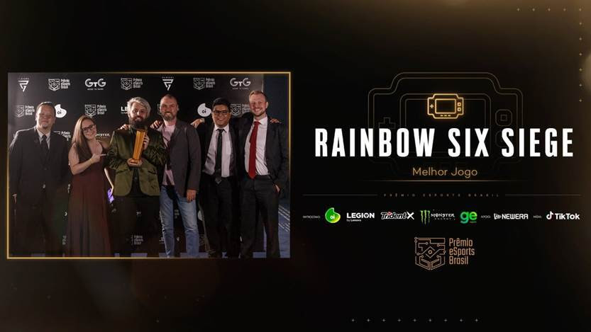 Rainbow Six Siege é destaque no Prêmio Esports Brasil 2021