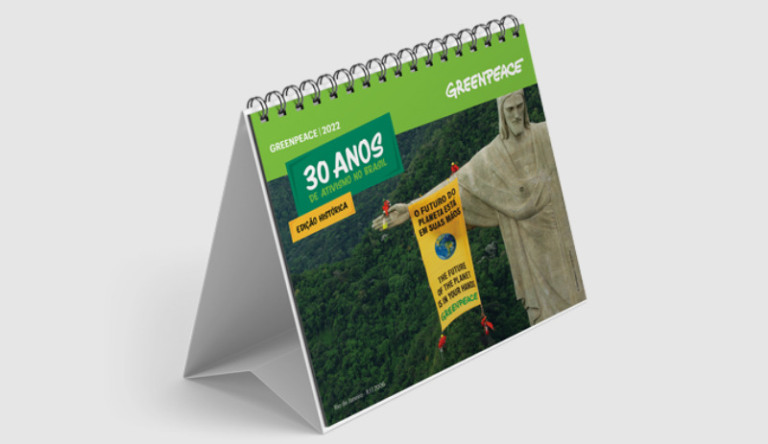 Greenpeace comemora 30 anos no Brasil em campanha