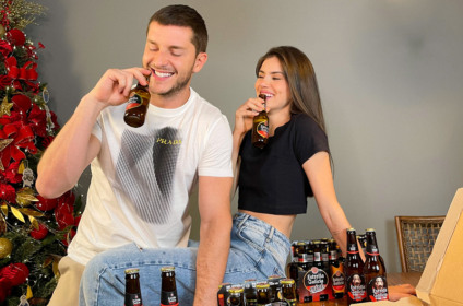 Estrella Galicia tem Camila Queiroz e Klebber Toledo como novos embaixadores Estrella Galicia tem Camila Queiroz e Klebber Toledo como novos embaixadores