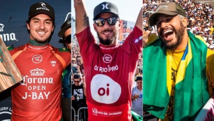 Medina, Italo e Toledo são apostas brasileiras para o WSL 2022